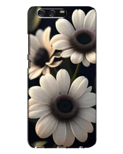 Чохол для Huawei P10 Plus (VKY) з картинкою «Білі маргаритки макро»