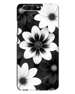 Чохол для Huawei P10 Plus (VKY) з картинкою «Монохромні айстри»