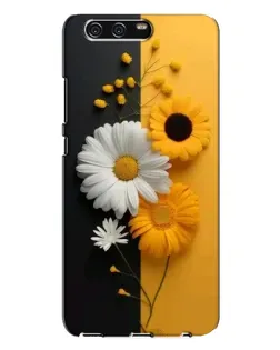 Чохол для Huawei P10 Plus (VKY) з картинкою «Соняшник та ромашка»