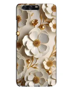 Чохол для Huawei P10 Plus (VKY) з картинкою «Білі паперові квіти»