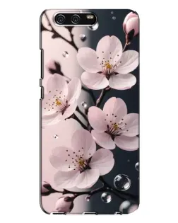 Чохол для Huawei P10 Plus (VKY) з картинкою «Ніжня сакура та краплі»