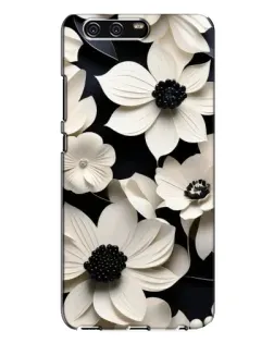 Чохол для Huawei P10 Plus (VKY) з картинкою «Об'ємні білі квіти»