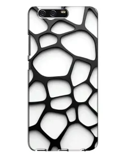 Чохол для Huawei P10 Plus (VKY) з картинкою «Біла об'ємна сітка»