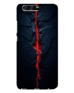 Чохол для Huawei P10 Plus (VKY) з картинкою «Червона лавова тріщина»