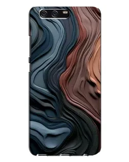 Чохол для Huawei P10 Plus (VKY) з картинкою «Кольорові хвилі каньйону»