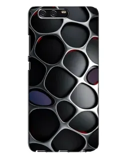 Чохол для Huawei P10 Plus (VKY) з картинкою «Об'ємна темна решітка»