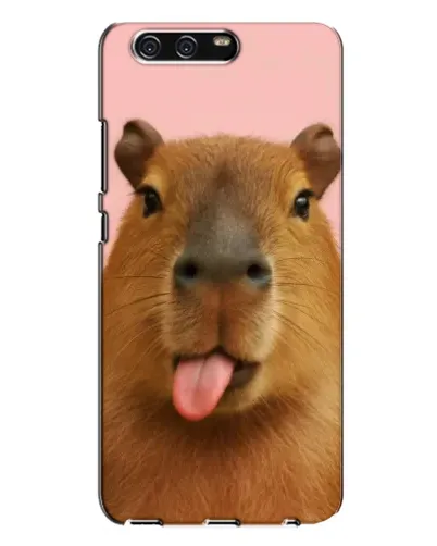 Чохол для Huawei P10 Plus (VKY) з картинкою «Капібара з язиком»