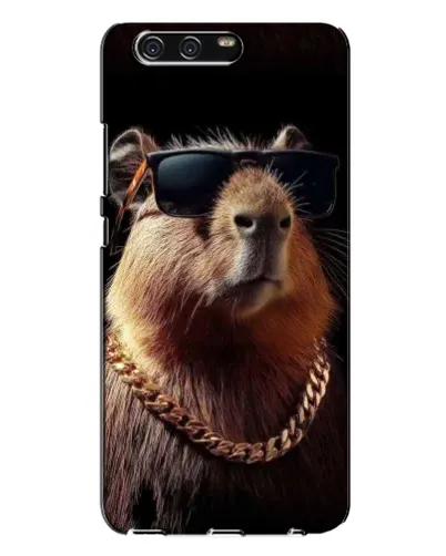 Чохол для Huawei P10 Plus (VKY) з картинкою «Капібара золотий ланцюг»
