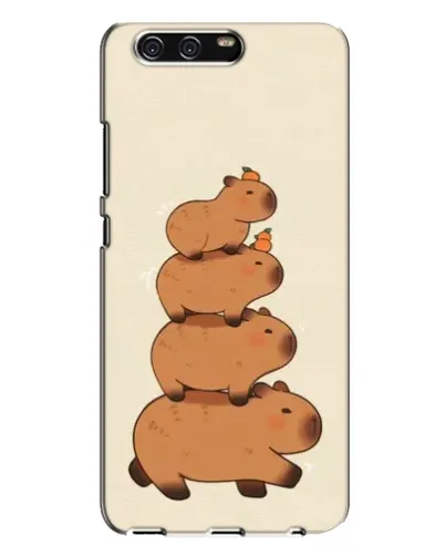 Чохол для Huawei P10 Plus (VKY) з картинкою «Вежа з капібар»