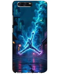 Чохол для Huawei P10 (VTR) з картинкою «Jordan Gold Jumpman»