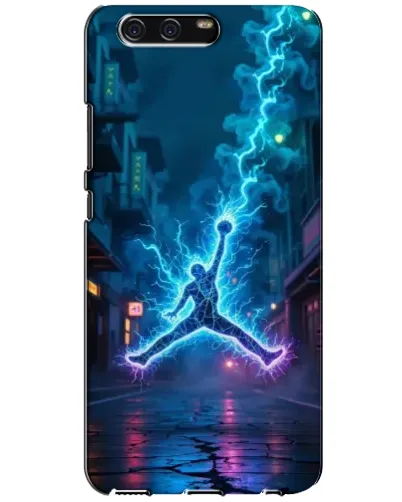 Чохол для Huawei P10 (VTR) з картинкою «Jordan Gold Jumpman»