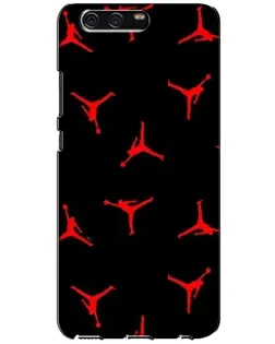 Чохол для Huawei P10 (VTR) з картинкою «Jordan Red Pattern»