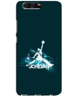 Чохол для Huawei P10 (VTR) з картинкою «Jordan Blue Fire»