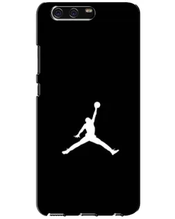 Чохол для Huawei P10 (VTR) з картинкою «Jordan Silhouette»