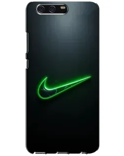 Чохол для Huawei P10 (VTR) з картинкою «Неоновий контур Nike»