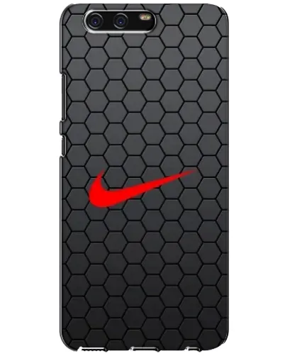 Чехол для Huawei P10 (VTR) с картинкой «Nike — карбоновая сетка»