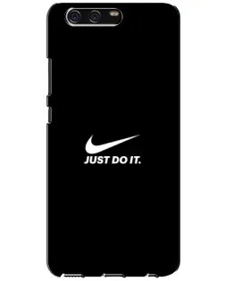 Чехол для Huawei P10 (VTR) с картинкой «Минимализм от Nike»