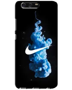 Чехол для Huawei P10 (VTR) с картинкой «Nike и синий дым»