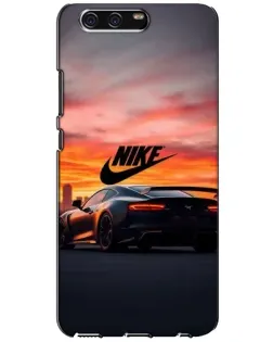 Чехол для Huawei P10 (VTR) с картинкой «Nike и суперкар»