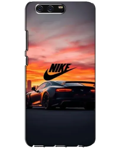 Чехол для Huawei P10 (VTR) с картинкой «Nike и суперкар»
