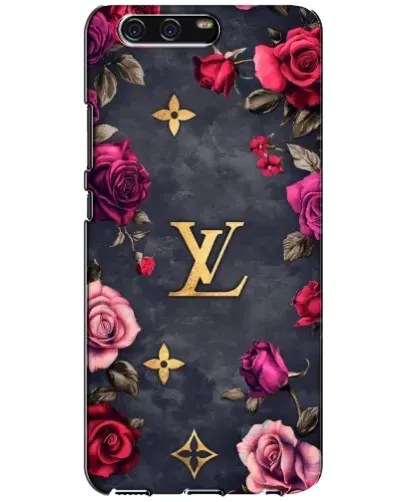 Чехол для Huawei P10 (VTR) с картинкой «Цветочный Louis Vuitton»