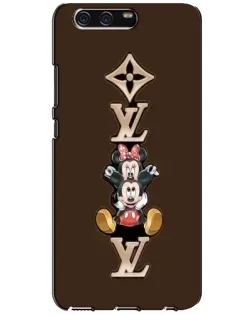 Чехол для Huawei P10 (VTR) с картинкой «LV и Микки Маус»