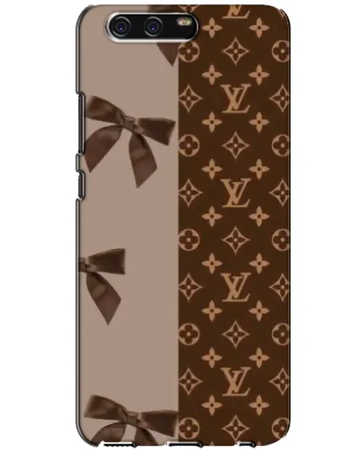 Чехол для Huawei P10 (VTR) с картинкой «Louis Vuitton — банты»
