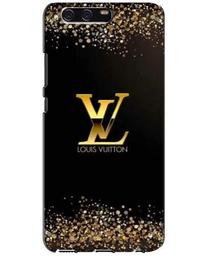 Чехол для Huawei P10 (VTR) с картинкой «LV — золотые искры»