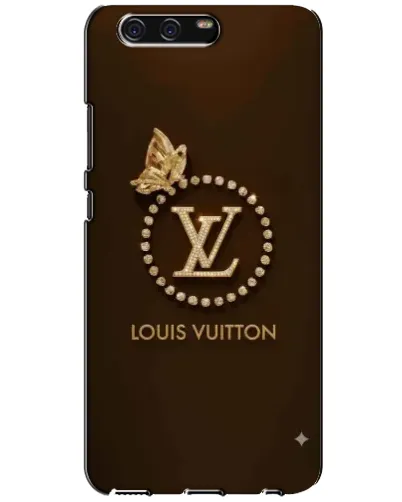 Чехол для Huawei P10 (VTR) с картинкой «LV — золотая печать»