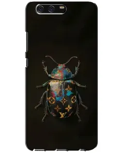 Чехол для Huawei P10 (VTR) с картинкой «LV — мраморный принт»