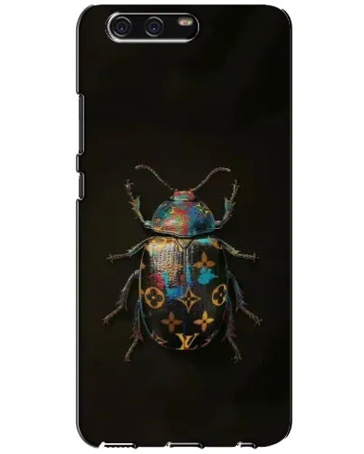 Чехол для Huawei P10 (VTR) с картинкой «LV — мраморный принт»