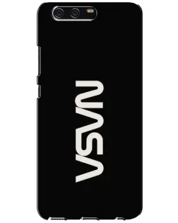 Чохол для Huawei P10 (VTR) з картинкою «NASA — вертикальний логотип»