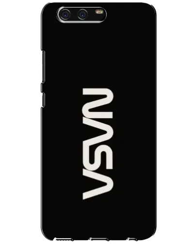 Чохол для Huawei P10 (VTR) з картинкою «NASA — вертикальний логотип»