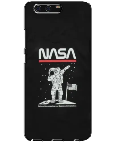 Чохол для Huawei P10 (VTR) з картинкою «NASA — крокуємо по Місяцю»
