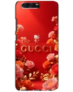Чехол для Huawei P10 (VTR) с картинкой «Gucci — золотой сад»