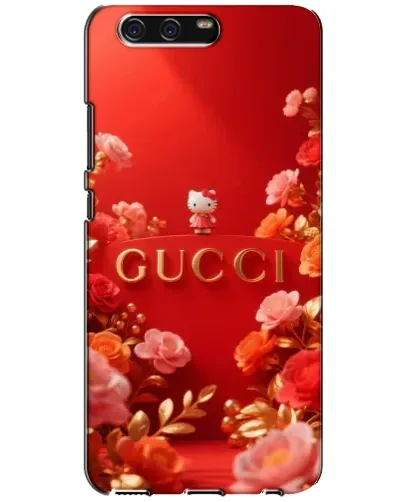 Чехол для Huawei P10 (VTR) с картинкой «Gucci — золотой сад»