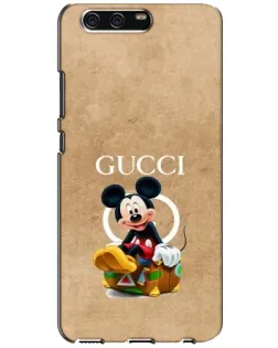 Чехол для Huawei P10 (VTR) с картинкой «Микки Маус Gucci — крафт»