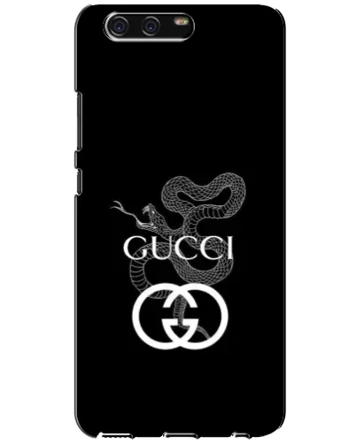 Чехол для Huawei P10 (VTR) с картинкой «Gucci — серебряная змея»