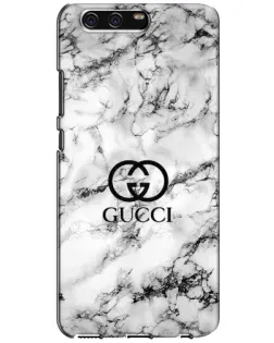Чехол для Huawei P10 (VTR) с картинкой «Gucci — мраморный шик»
