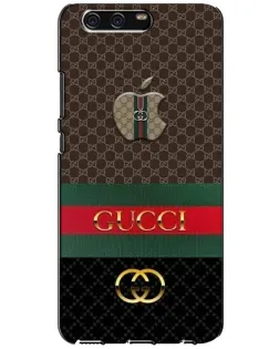 Чехол для Huawei P10 (VTR) с картинкой «Gucci — брендированный десерт»