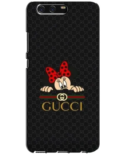 Чехол для Huawei P10 (VTR) с картинкой «Минни Маус Gucci — черный»