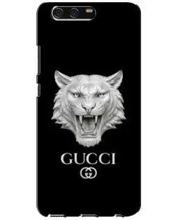Чохол для Huawei P10 (VTR) з картинкою «Gucci — срібний лев»