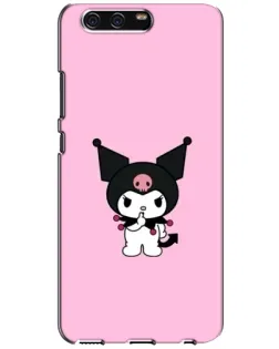 Чехол для Huawei P10 (VTR) с картинкой «Kuromi — розовая нежность»