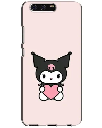 Чехол для Huawei P10 (VTR) с картинкой «Kuromi и сердце» Чехол для Huawei P10 (VTR) с картинкой «Kuromi и сердце»