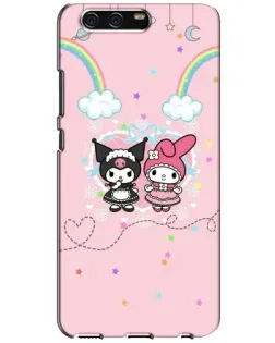 Чехол для Huawei P10 (VTR) с картинкой «My Melody и Kuromi»