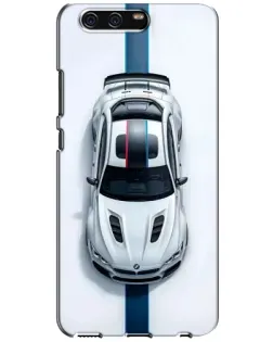 Чехол для Huawei P10 (VTR) с картинкой «Вид сверху — BMW M»