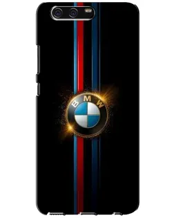 Чехол для Huawei P10 (VTR) с картинкой «BMW M-Power неон»