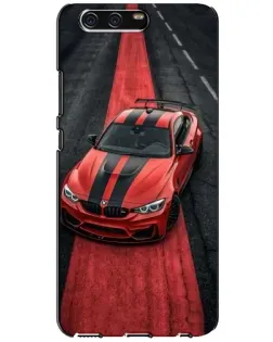Чехол для Huawei P10 (VTR) с картинкой «BMW на красной дорожке»