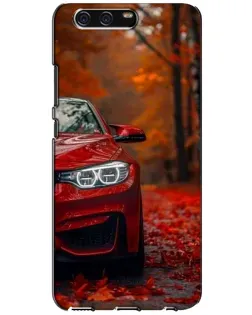 Чехол для Huawei P10 (VTR) с картинкой «Осенняя BMW M4»