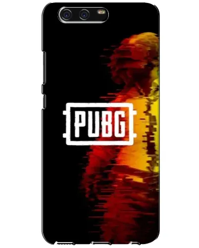 Чехол для Huawei P10 (VTR) с картинкой «Яркий логотип PUBG»